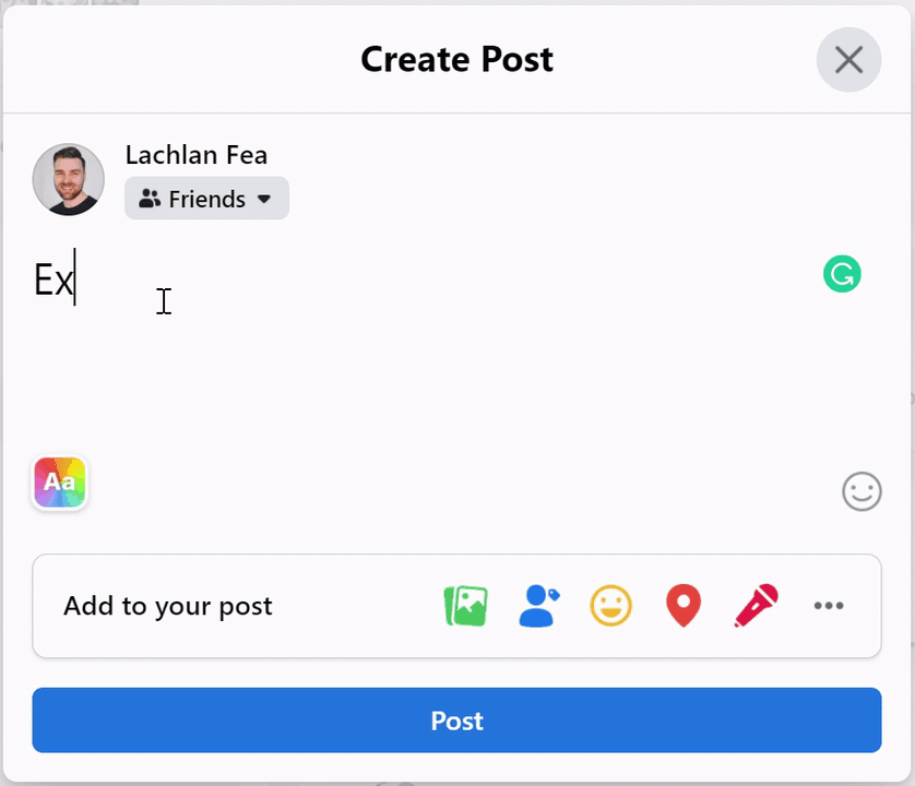 Tagging a business page in a post is a great way to get people to check them out