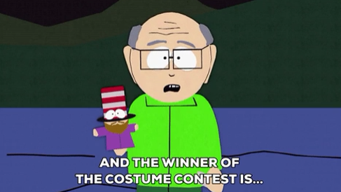 South Park: "and the winner of the costume contest is.."