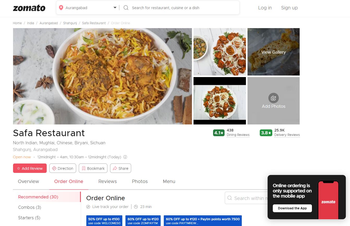 food review websites