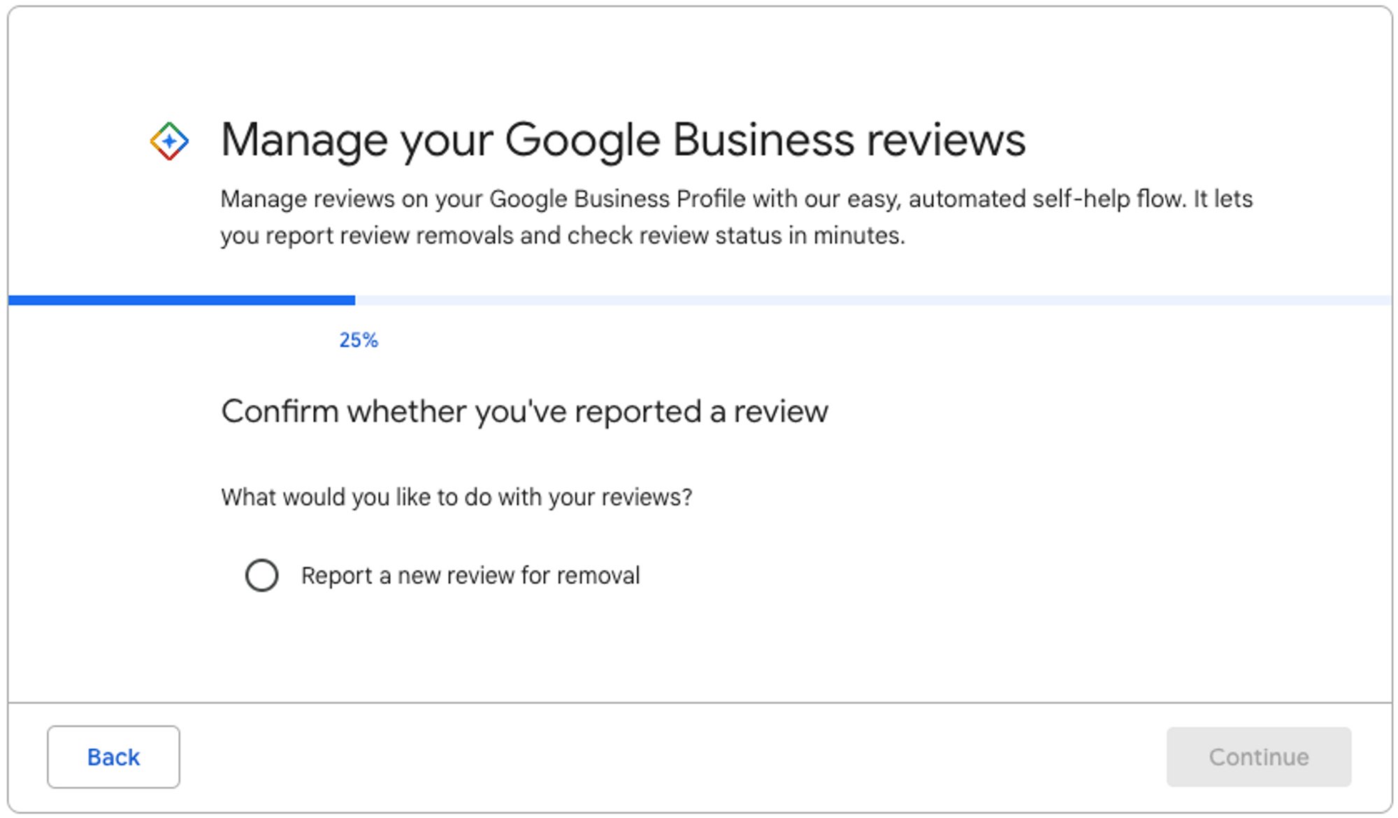 Google Business Profiles now come with a tool to report fake reviews